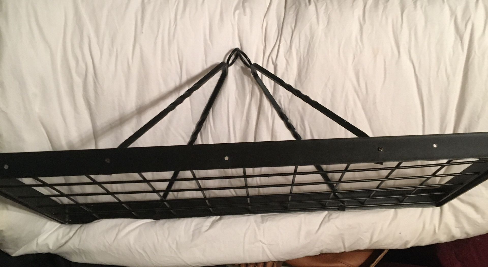 Pot Racks.  One Is 50 No Hooks. One Is 75 With Hooks. 