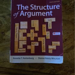 The Structure Of Argument