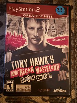 Tony hawk American wasteland ps2