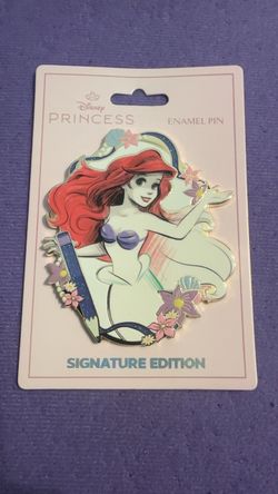 Disney Princess Ariel Signature Edition Enamel Pin LE 600
