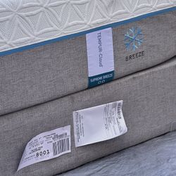 King Size Mattress And Box Spring Used 