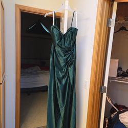 Sculpting Satin Sweetheart Ruched Dress