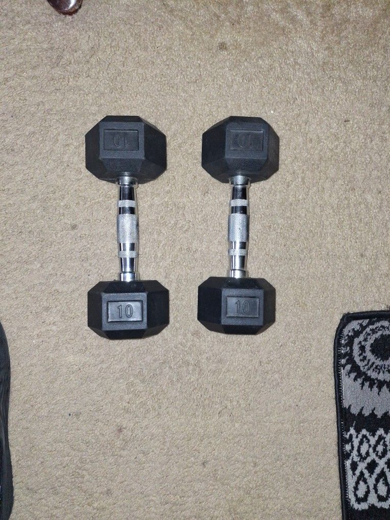 10lb Dumbell SET