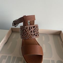 NEW BCBG Wedge Studded Sandals - Size 10