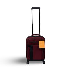 Briggs & Riley ZDX 21" 4-Wheel Carry-On Luggage -Dark Red