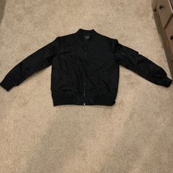 Black Bomber Jacket