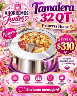 Tamalera Princess House 32 QT
