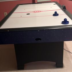 Air Hockey Table ,  Length7 Feet, Width 3.5 Feet , White Color,  169 Dollar Price 