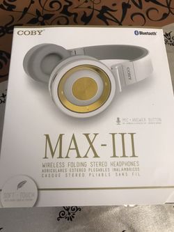 COBY Bluetooth Headphones