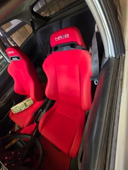 NRG seats with rails & Sliders for EK