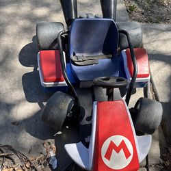 Actual real go kart. We used it for only a year. Comes with charger