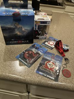 San Diego Comic Con God Of War Box, Kratos , Funko Pop , Gift Set , Collectors Box , Collectables 