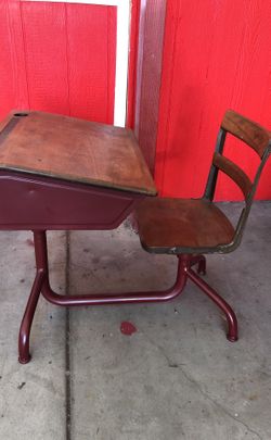 1930’s kids desk antique