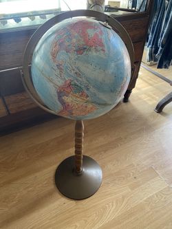 Replogle Vintage Globe World Map