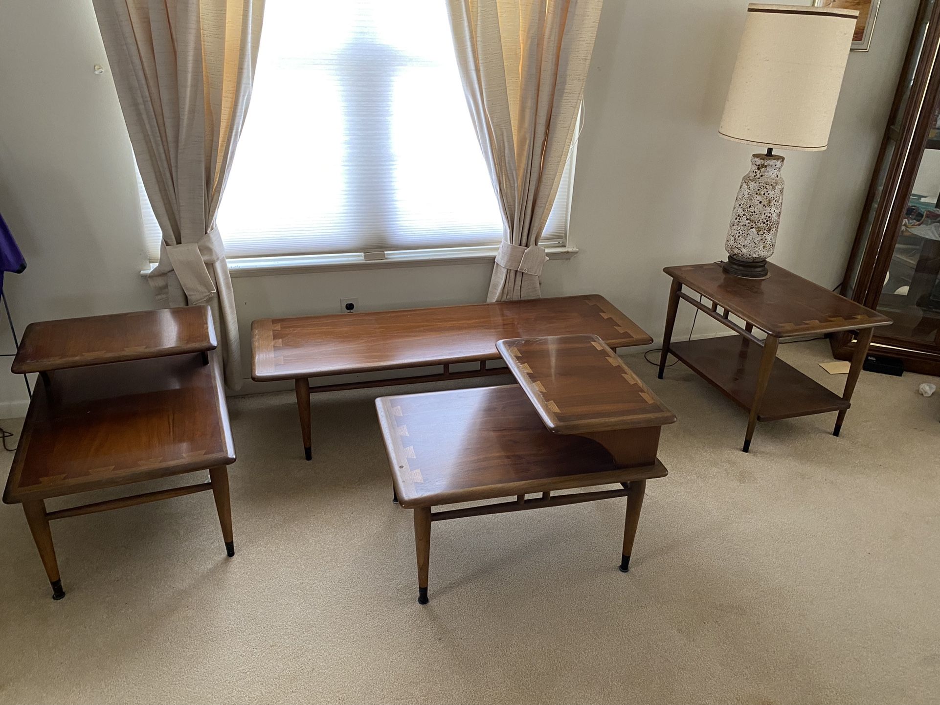 Vintage Lane Coffee Table And End Tables