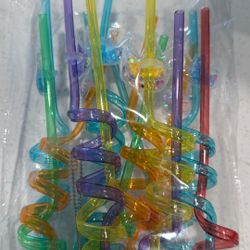 Swirly Princess Straws