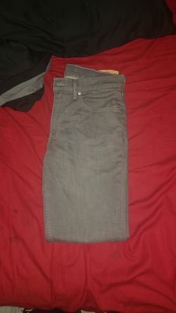 Levi's pants charcoal color W34 L32