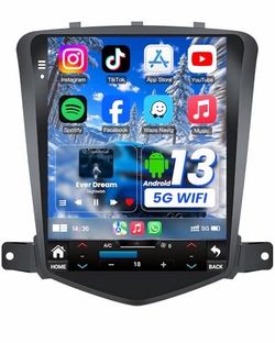Chevy Cruze 2009-2015 10.4” Car Stereo Wireless CarPlay Android Auto GPS