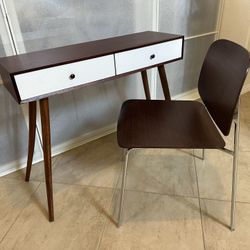 Small Midcentury Modern Desk / Side Table
