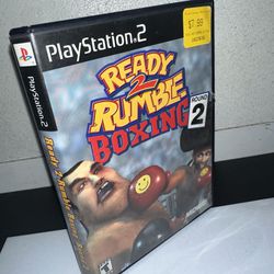 Ready 2 Rumble Boxing: Round 2 (Sony PlayStation 2, 2000) Complete And Tested 