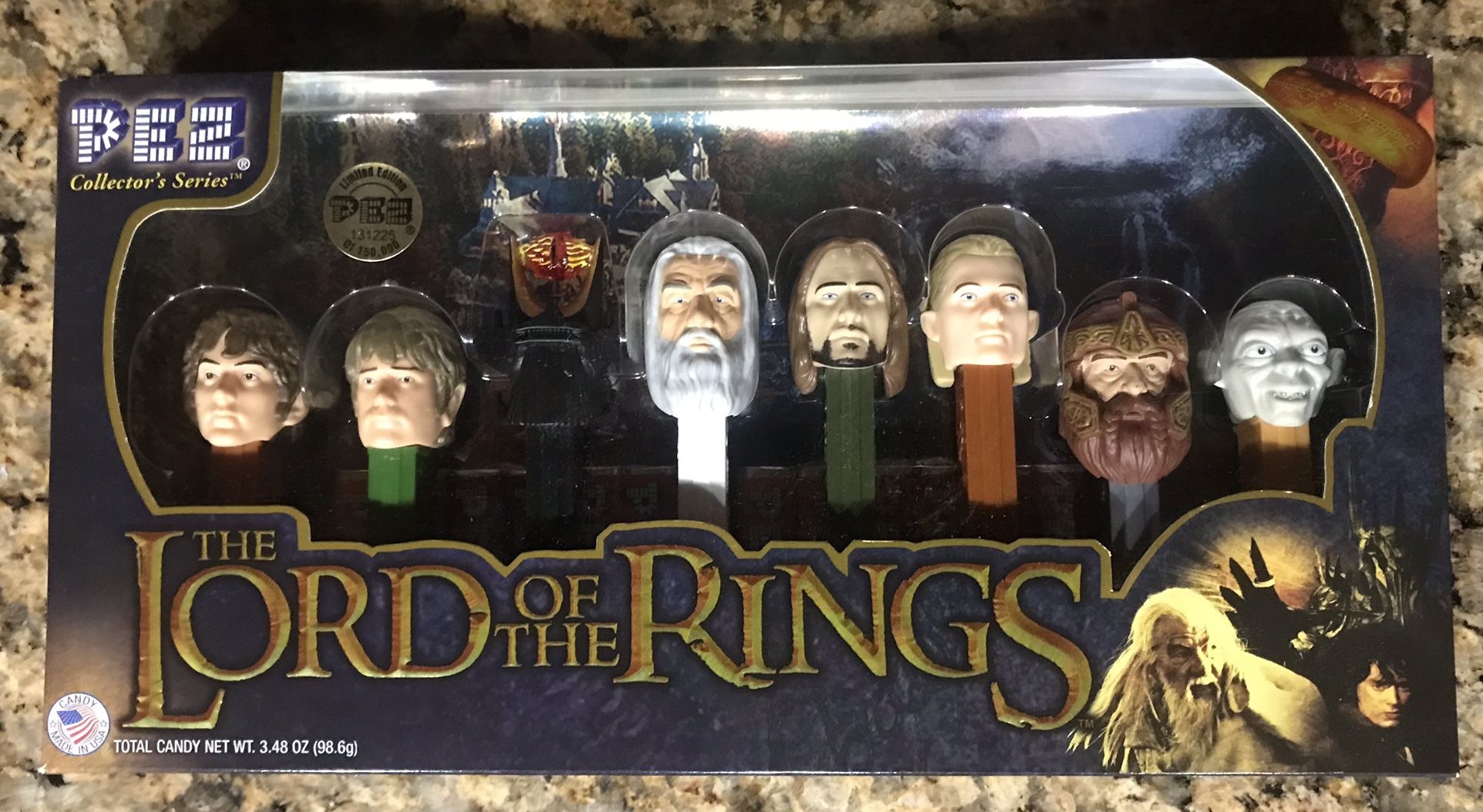 Collectible LOTR’s Pez Dispenser Set