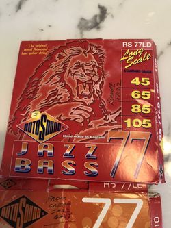 Jazz bass strings