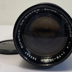 [Near Mint] OLYMPUS OM-SYSTEM ZUIKO f/4 75-150mm  w/ Flash T20  //(#576)