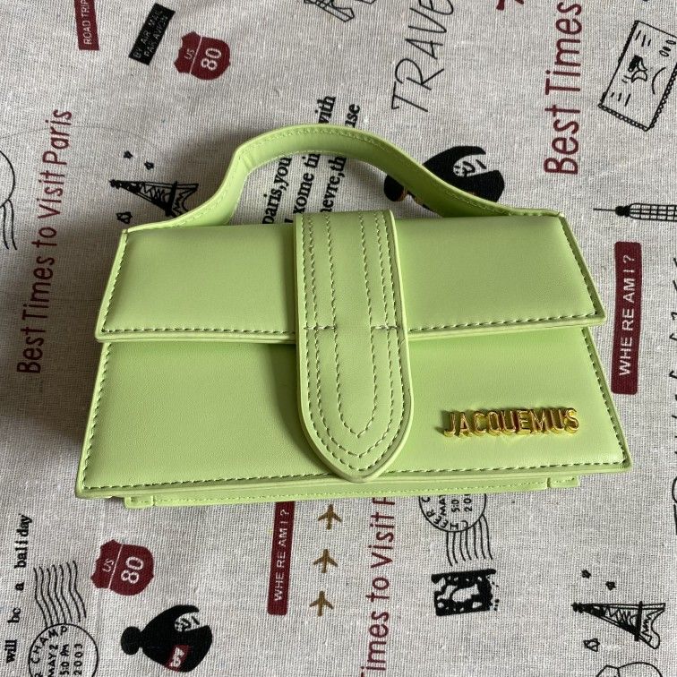 Jacquemus Green Handbag Womens Diagonal
