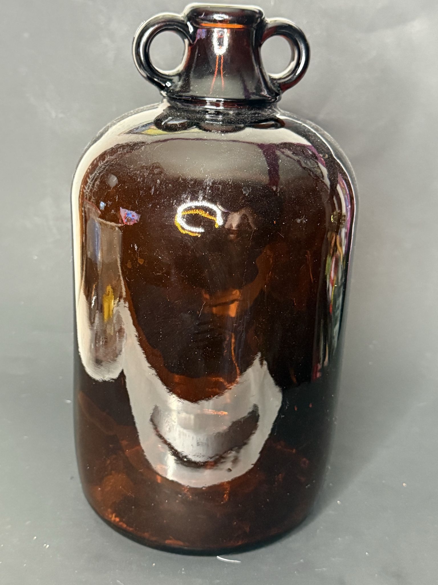 Vintage glass gallon jug