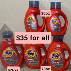Tide Liquid Downy Bundle 