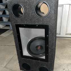 Cerwin-Vega Stealth Series 12” Dual Subwoofer in Ported Enclosure
