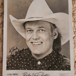 Autographed 8 x10 Of Ricky Van Shelton