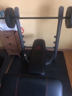 Marcy Weight Bench And Accessory