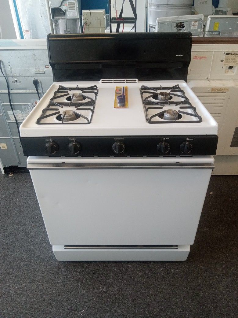 Natural gas stove with warranty 