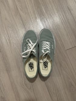 Sage green Vans