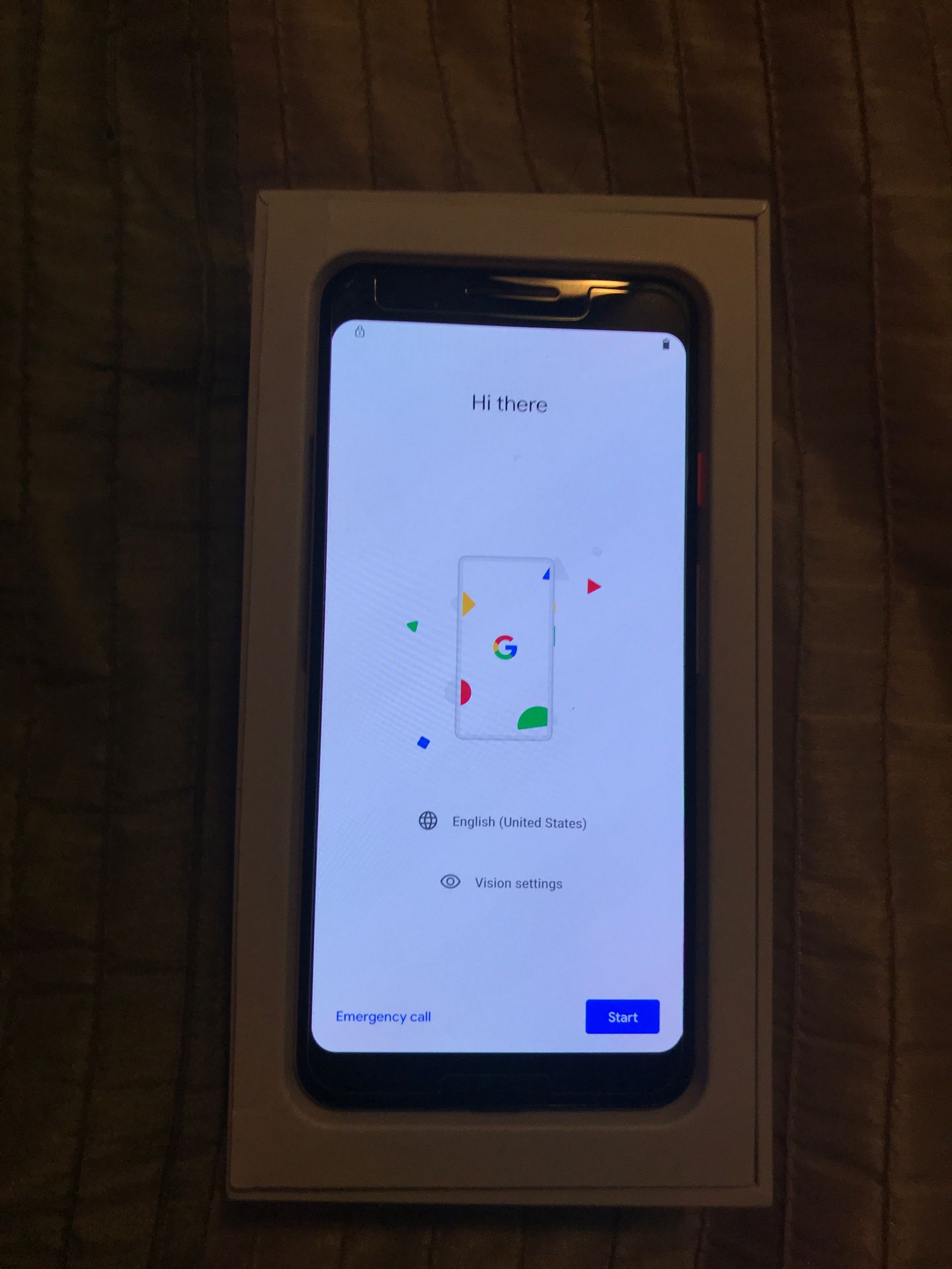 Google pixel 3 brand new