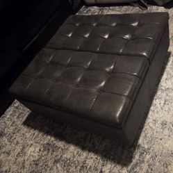 Black Ottoman 