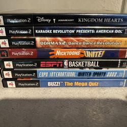 PS2 Good Games  Seven Games Bundle