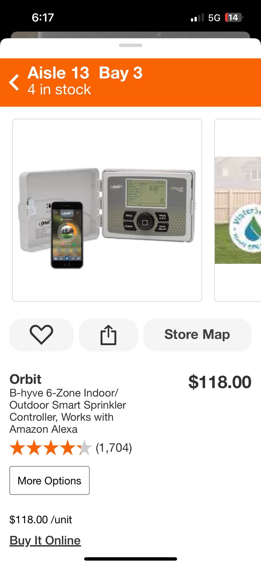 Orbit B-hyve Smart Sprinkler Controller