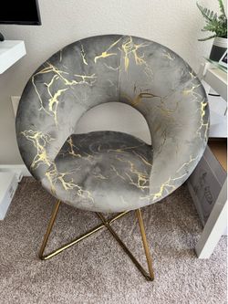 Marble Pattern Chair