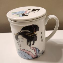 Japanese Porcelain 3 Piece Teacup/New 
