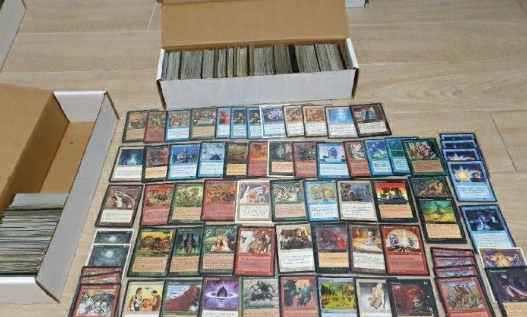 Lot Of 1000  Vintage Magic The Gathering Cards