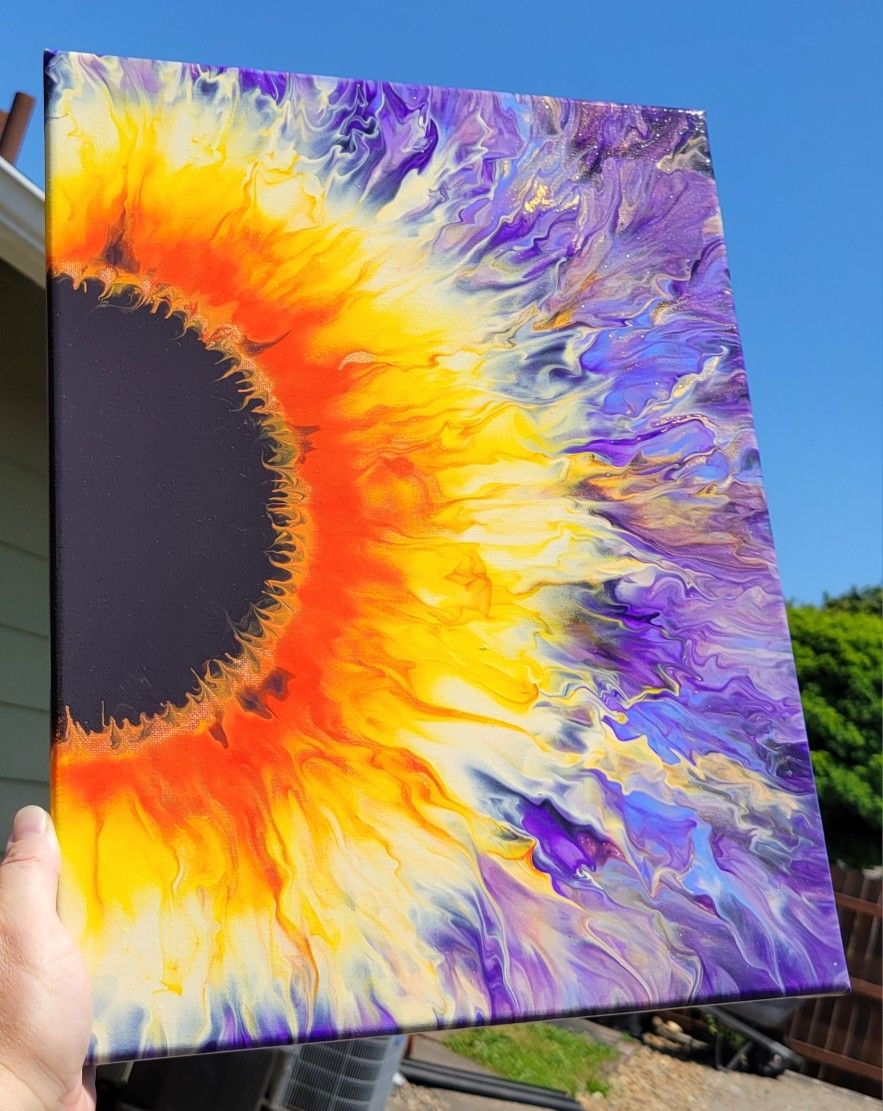 Original Sunflower Painting