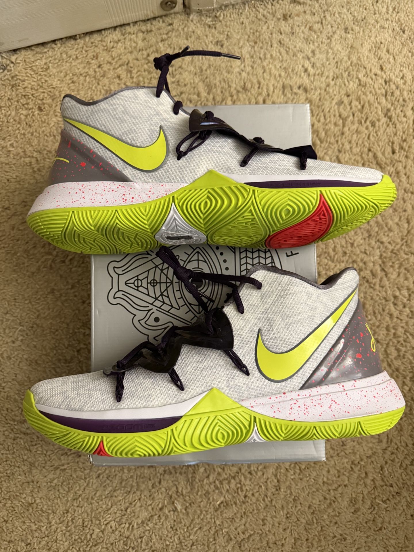 Brand New Size 14 - Nike Kyrie 5 Mamba Mentality Inspired By Kobe 5 Chaos