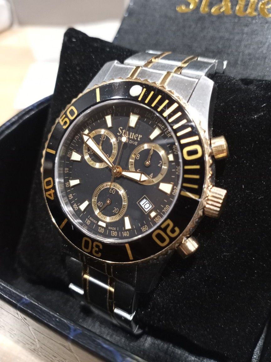 Stauer Swiss Sapphire Crystal 660ft Dive Watch