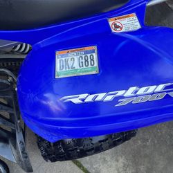 2006 Yamaha 700 Raptor 