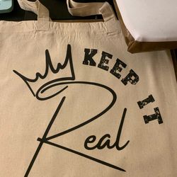 Keep it real