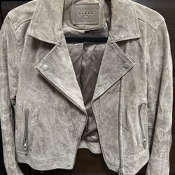 Tan Suede Leather Jacket 
