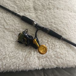 Penn Slammer 3 And Okuma Inshore Fishing Rod And Reel Combo