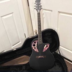 Acoustic Guitar With Case